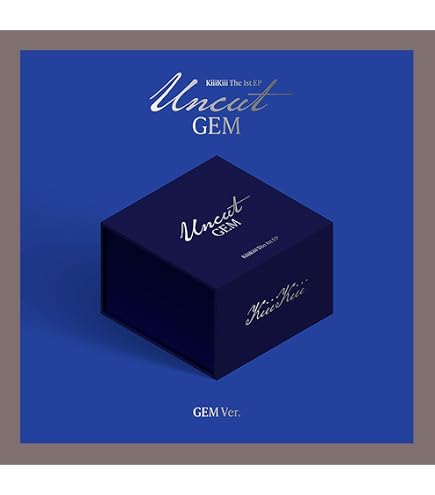 Amazon.com: KiiiKiii Uncut Gem 1st Mini Album with Tracking Sealed