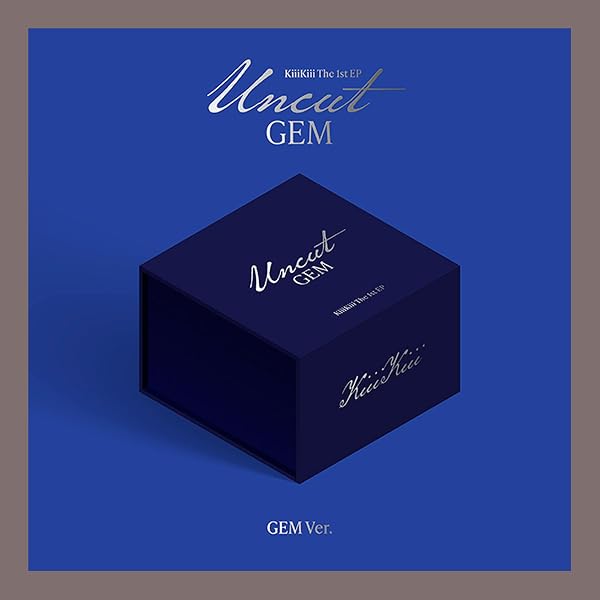 Amazon.com: KiiiKiii Uncut Gem 1st Mini Album Limited Gem Version