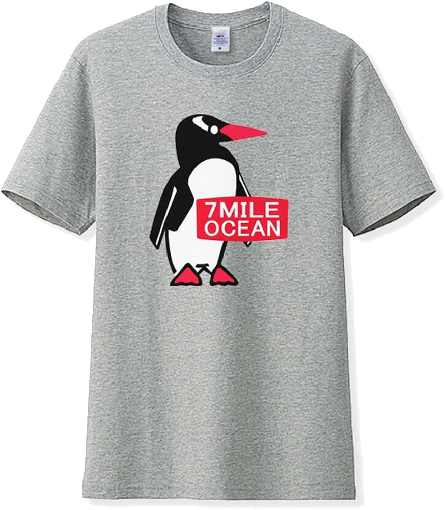 Amazon 7mile Ocean Tシャツ メンズ 半袖 プリント 人気ブランド ロゴ セール イーグル Svm0045 L サイズ Grey グレー 灰色 オリジナルプリント 通販