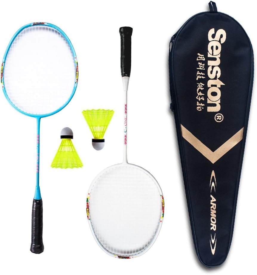 Senston Badminton Racket Set for Kids Junior Badminton Racket Kit (3