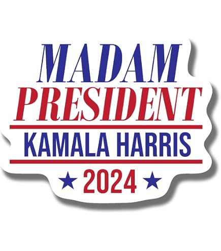 Comma La - Kamala 2024 Die-Cut Magnets - Blue – QuantuMystic