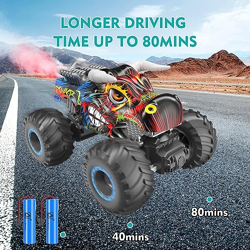 iBlivers Remote Control Monster Truck, 2.4GHz All Terrain Remote