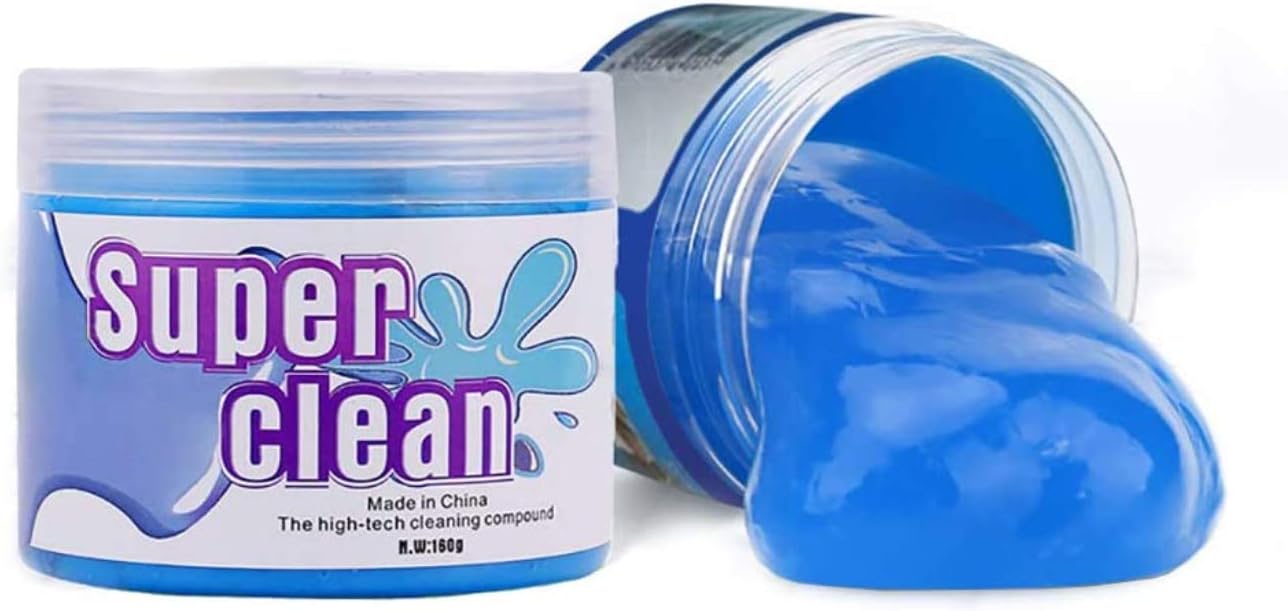 Cleaning Gel Universal Dust Cleaner, Magic Sticky Dust Dirt Cleaner Soft Glue Gum Gel For PC