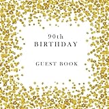 90th Birthday Guest Book by Creative Simple Books