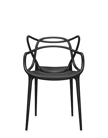 Kartell Masters Chair Pack Of 2 Black - 