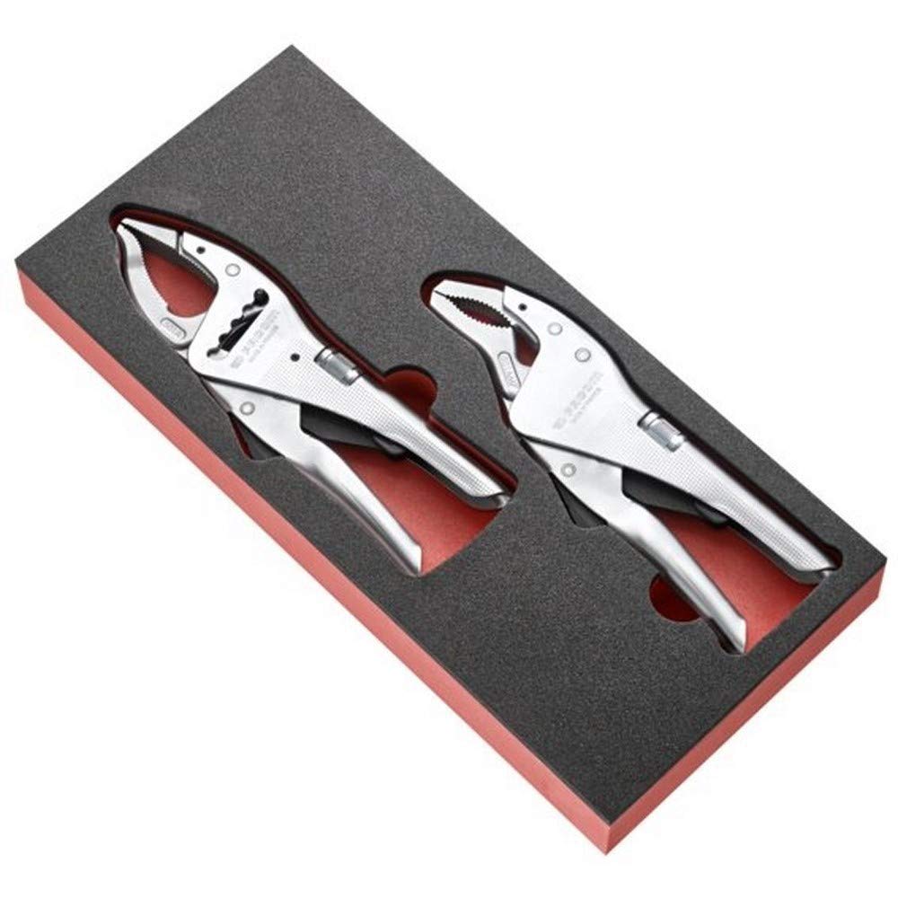 FACOM MODM.501A Lock Grip Plier Set, 2 Pieces