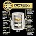 Luxury Filtered Shower Head Set (Metal) Cartridge Vitamin C + Multi-Stage Shower Water Filter - Universal Shower System - Helps Dry Skin & Hair Loss - Removes Chlorine & Sediments