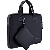 Hseok 11.6 12.9 13 inch Elastic Laptop Sleeve with Small Case,B02k01 | Compatible with 13 inch MacBook Neo Air Pro M5/M4/M3/M2/M1, iPad 13 12.9, XPS 13 and Most 11.6 12.9 13 inch Notebooks Tablets