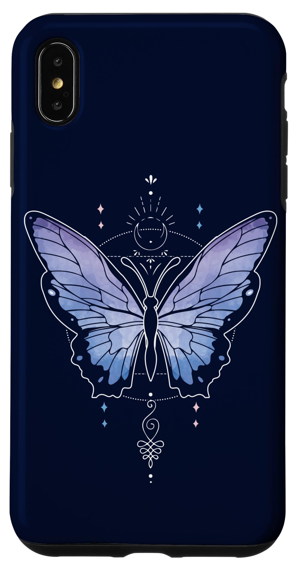 iPhone XS Max Butterfly Tarot Pagan Kawaii Occult Satanic Pastel Gothic Case