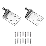 Beneges 2 Pcs 10mm Ball Stud Mounting Brackets