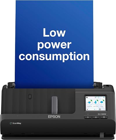 Epson ES-C380W Workforce Ultra-Compact Wi-Fi Scanner 30ppm