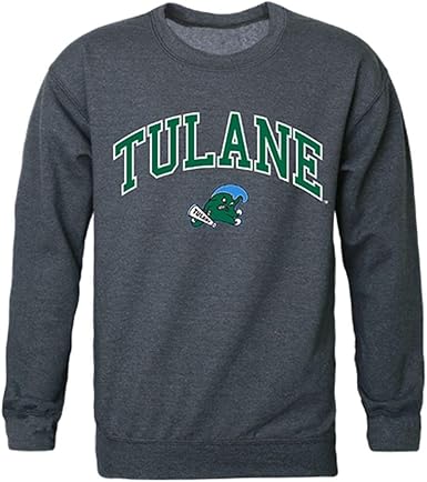tulane crew neck sweatshirt