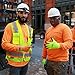 FWPP 6-Pairs Latex Coated Work Gloves, Firm Grip for Construction, Gardening Gloves for Men and Women (Size L Orange GL008005)