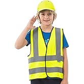 AYKRM Kids High visibility viz vest hi vis viz reflective safety vests