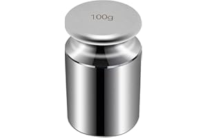 HFS(R) Calibration Weight 100 Gram M2 Class Chrome Scale Balance Calibration Weight for Digital Scale, Pocket Scale