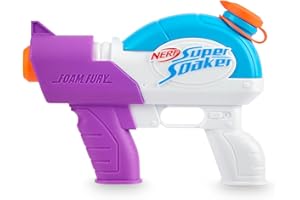 NERF Super Soaker Foam Fury Blaster – The Ultimate Foam Blaster for Outdoor Summer Fun