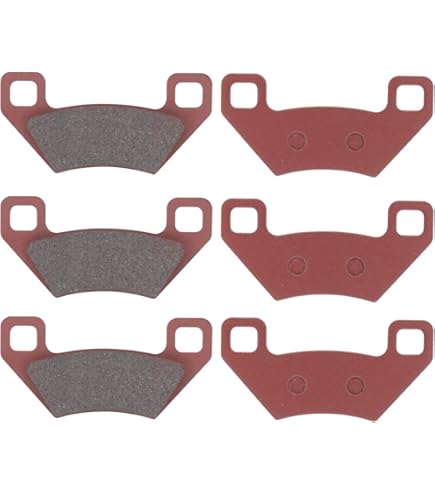 Pastiglie Freno Road Passion Per Arctic Cat - Anteriori E Posteriori, Semi-Metallo, FA39 95x48x7mm - Foto 3