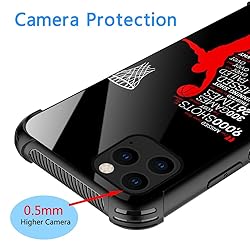 ZHEGAILIAN Case Compatible with iPhone 11 Pro,Red