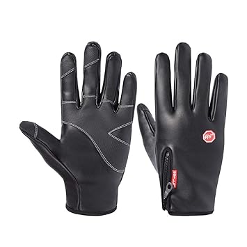  Leather Gloves For Men And Women Touch Screen