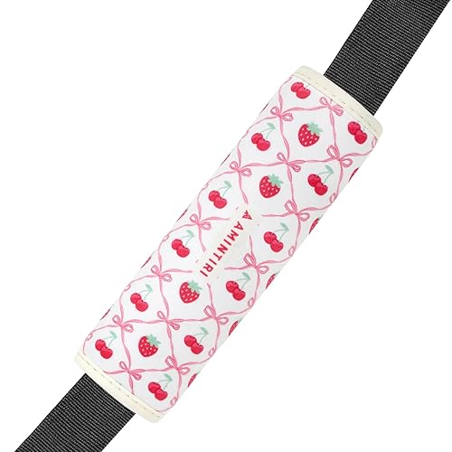 Amintiri Seat Belt Cover for Kids, Plush Fulffy Car Seat Belt Pad Cover for Boys and Girls Travel, Soft Car Seat Neck Cover, Perfect for Car Booster Seats, Strollers, High Chair, Backpacks.