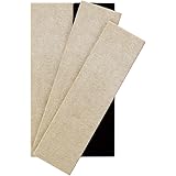 Super Sliders 2-1/2" x 9" Reusable Furniture Sliders to Move Heavy Items Quickly and Easily (Felt Hardwood Slider, 4 Pack)