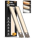 Gritin 10.2inch Under Cabinet Lighting Rechargeable