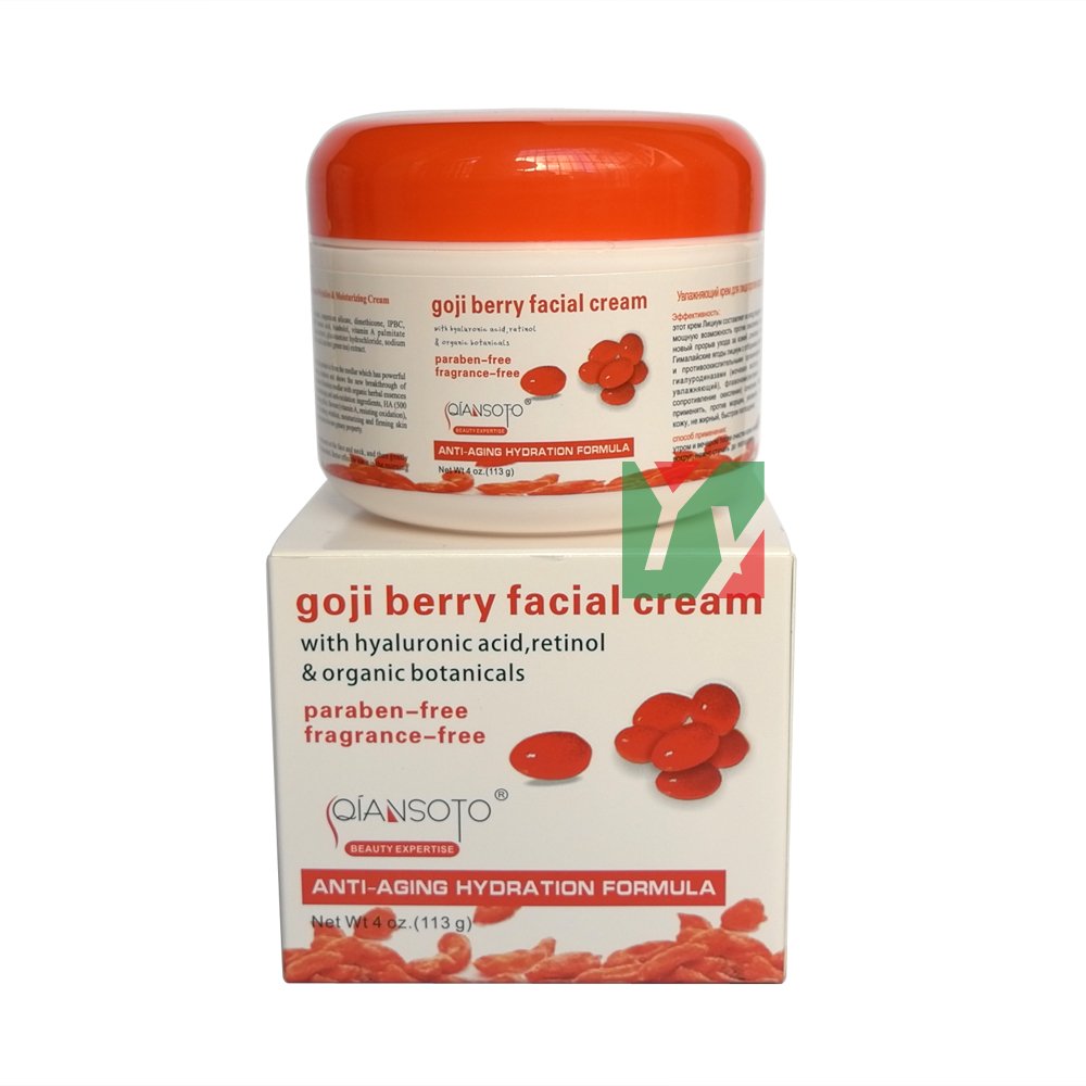 Fashlady Goji Berry Qiansoto Quente Anti Envelhecimento A Cido Hialuro Nico Hidratac A O Retinol Paraben Livre Creme Facial 113 G P Cced Amazon In Beauty