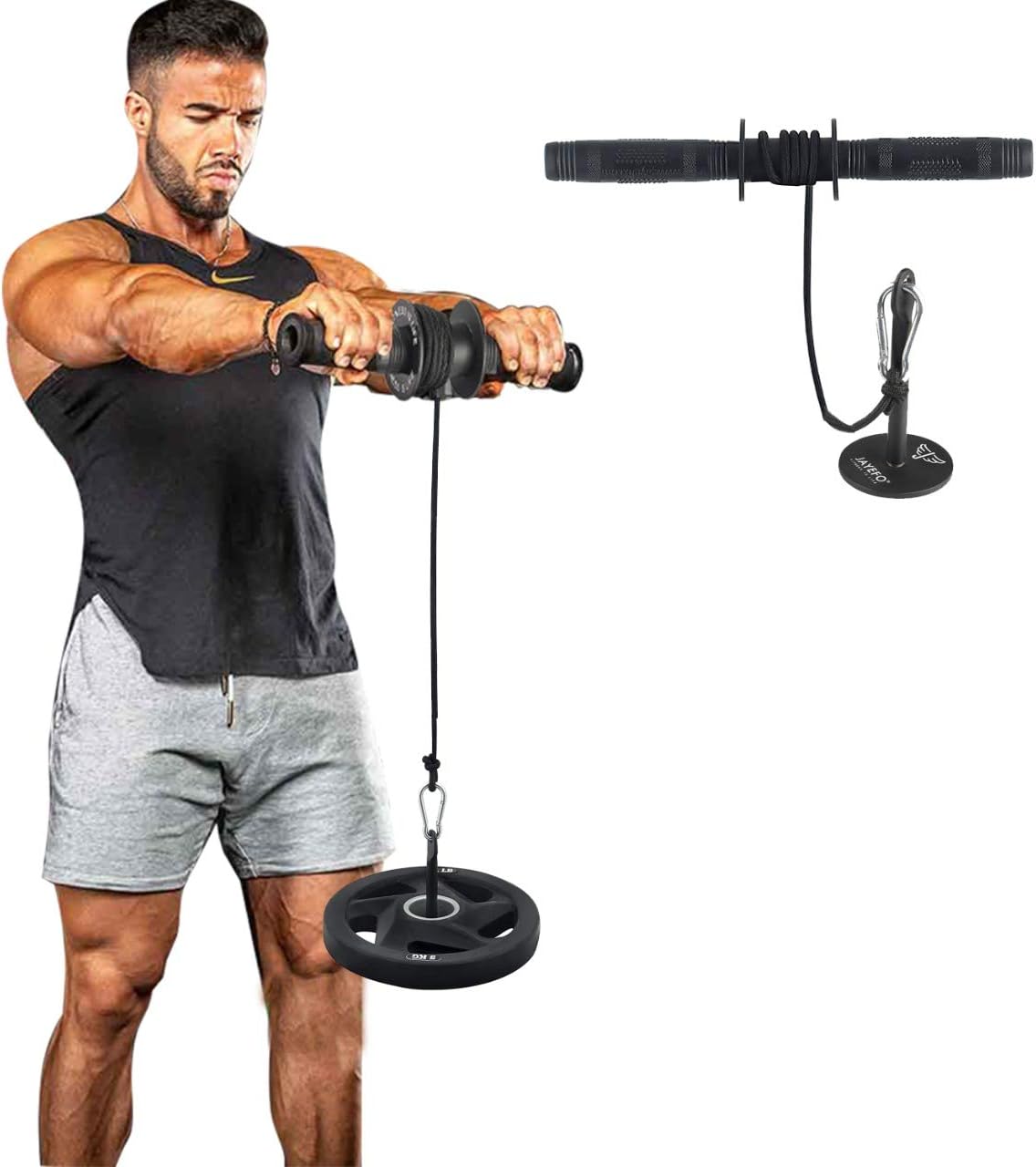 Other Strength Training Wrist Roller Forearm Exerciser Weight Strength