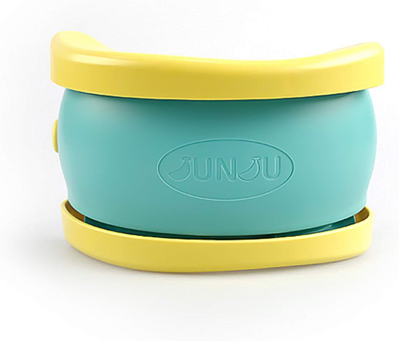 Junju Banana Portable Travel Potty Training Seat for Toddler - Folding Kids Trainer Seats for Baby Boys & Girls - Easy to Use Summer Infant Foldable Toilet On The Go Chair for Toddlers (Blue)