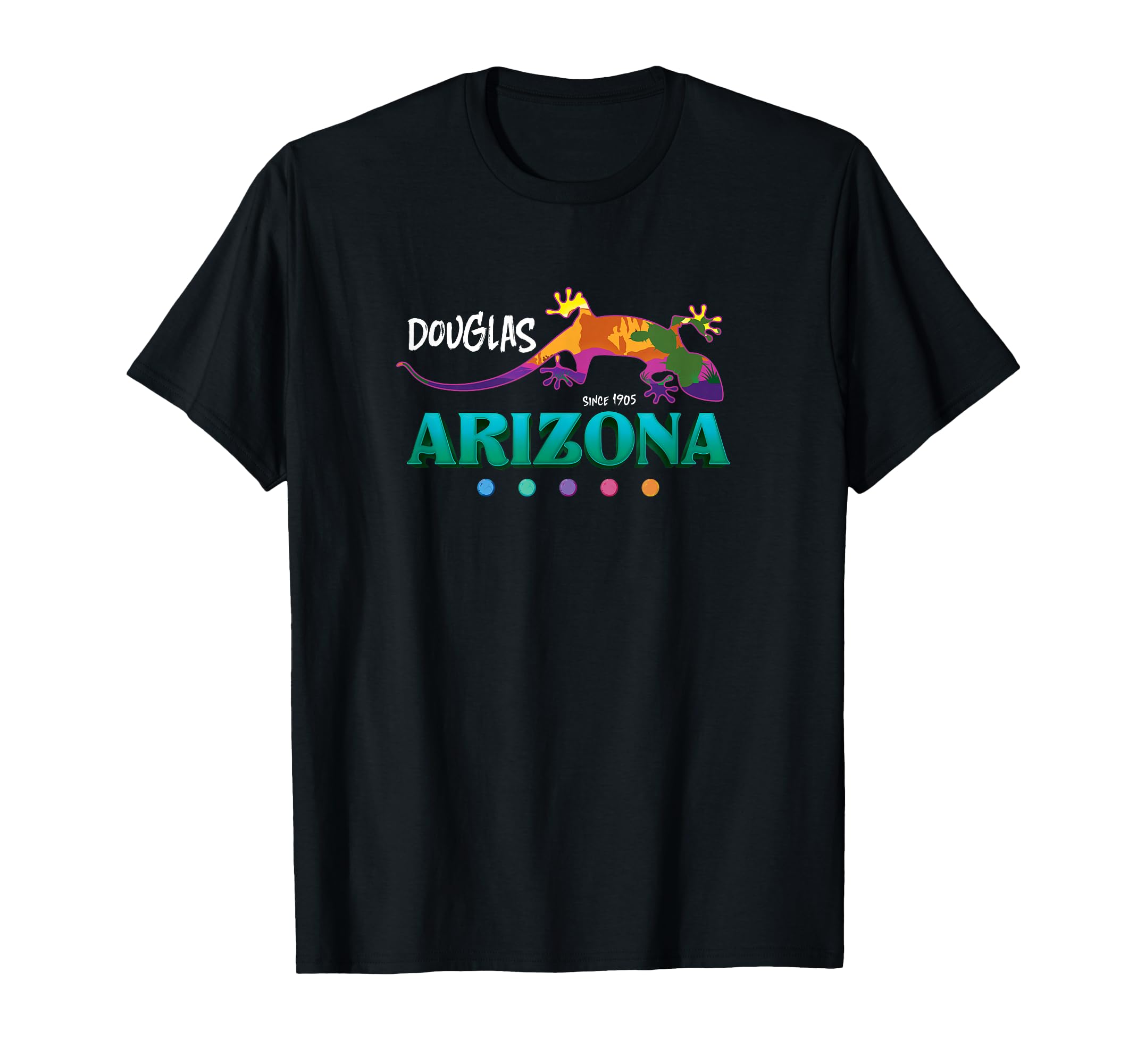 Douglas Arizona USA Desert Gecko Lizard Vacation Souvenir T-Shirt