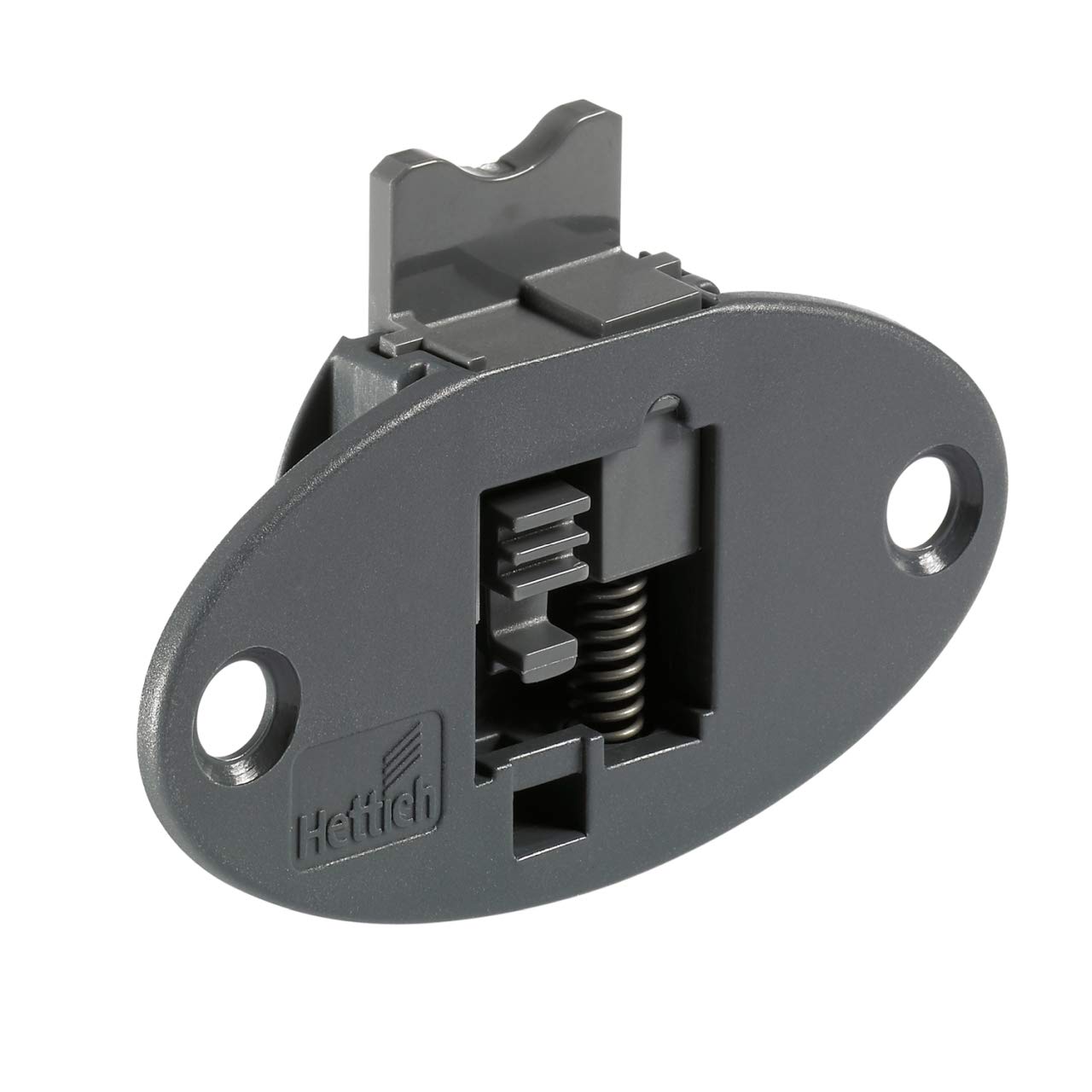 HETTICH 9115217 Slide-Line 55 Plus Internal Sliding Door Guide Part Plastic Anthracite Silver