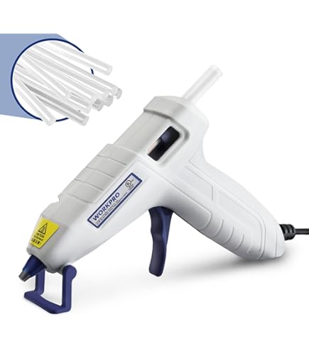 ZFYOUNG Mini Pistolet à Caoutchouc Chaud Avec 30 Tiges En