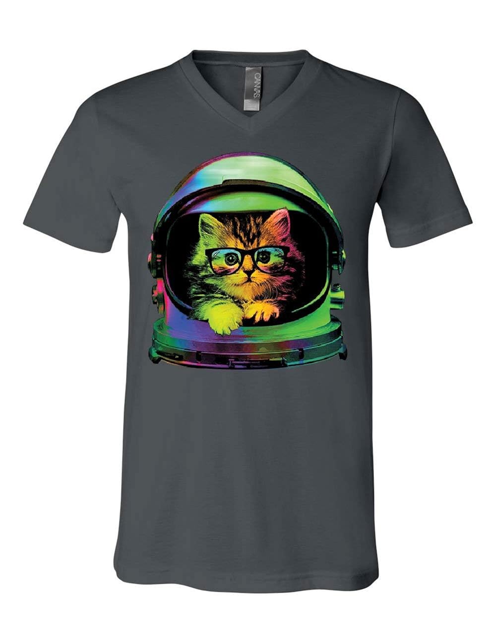 Space Cat T Shirt Astronaut Galaxy Cat Cute Kitten Pet Lovers Tee Pilihax