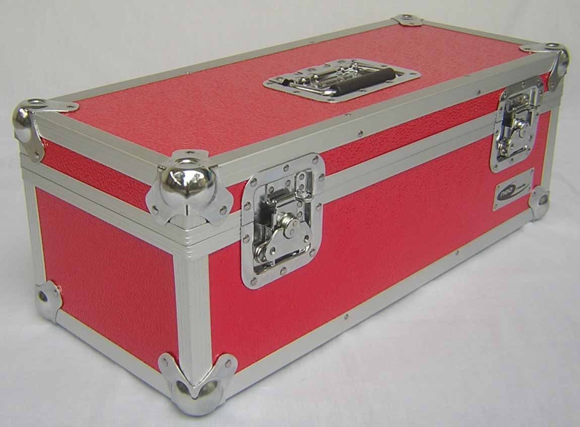 Neo Media 7-Inch 300 LP DJ Storage Box - Red