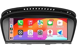 Carultra 8.8 inch IPS Touchscreen Wireless CarPlay/Andriod Auto for 2003-2008 BMW 3/5/6 Series with CCC System Chassis design