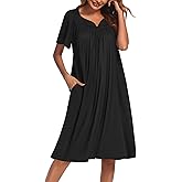 Ekouaer Women's House Dress with Pockets