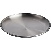 STANLEY Wildfare Pro Stainless Steel Plate | 8 in Stackable Plate | Packable Outdoor Dishware | Camping Essentials for Your Camp Kitchen | BPA-Free | Pale Pebble &amp; Stone