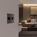 British General BG Intelligent Double Wall Dimmer Switch Black Nickel 200W FBN82 view 7