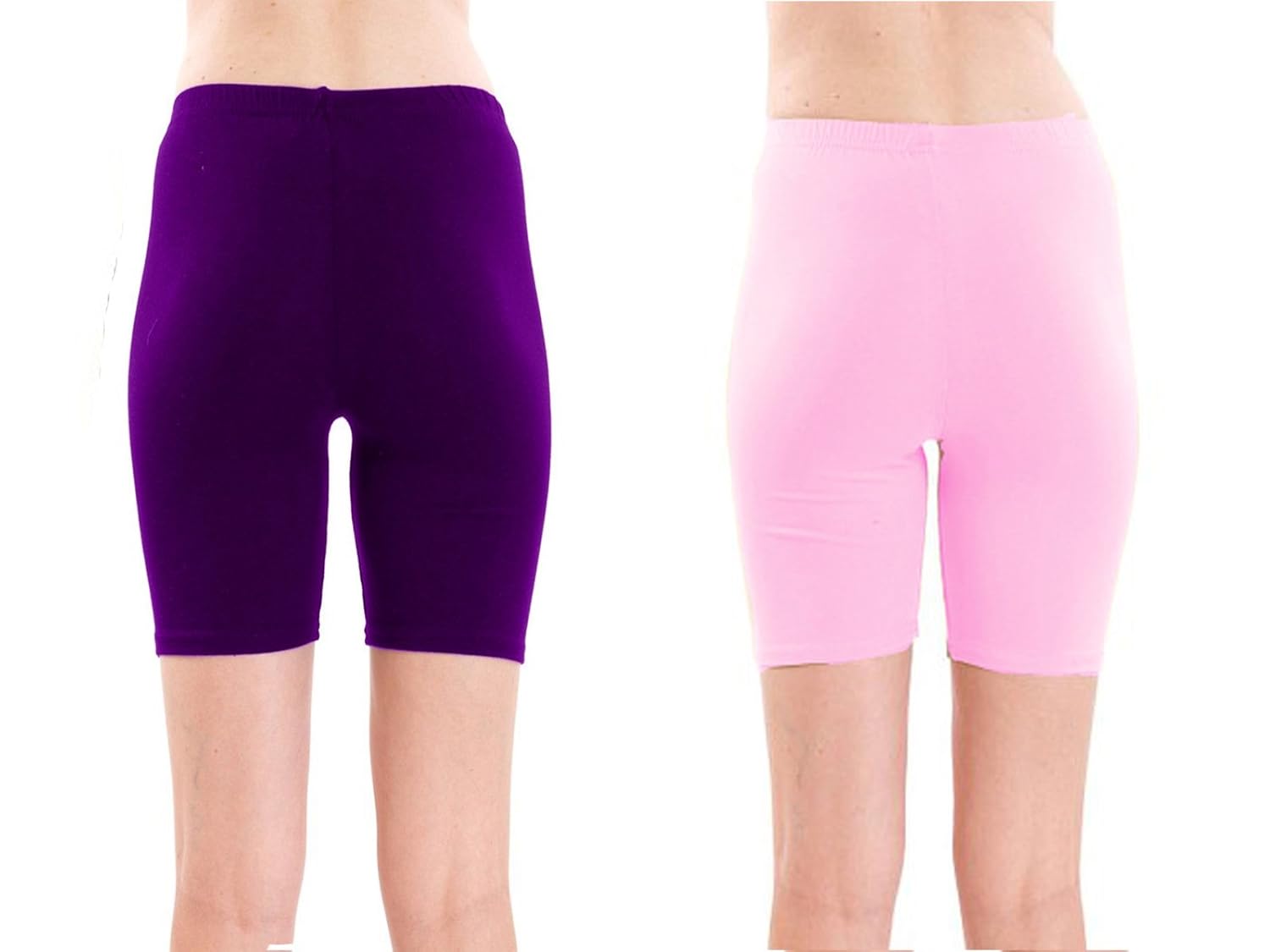 light pink cycling shorts