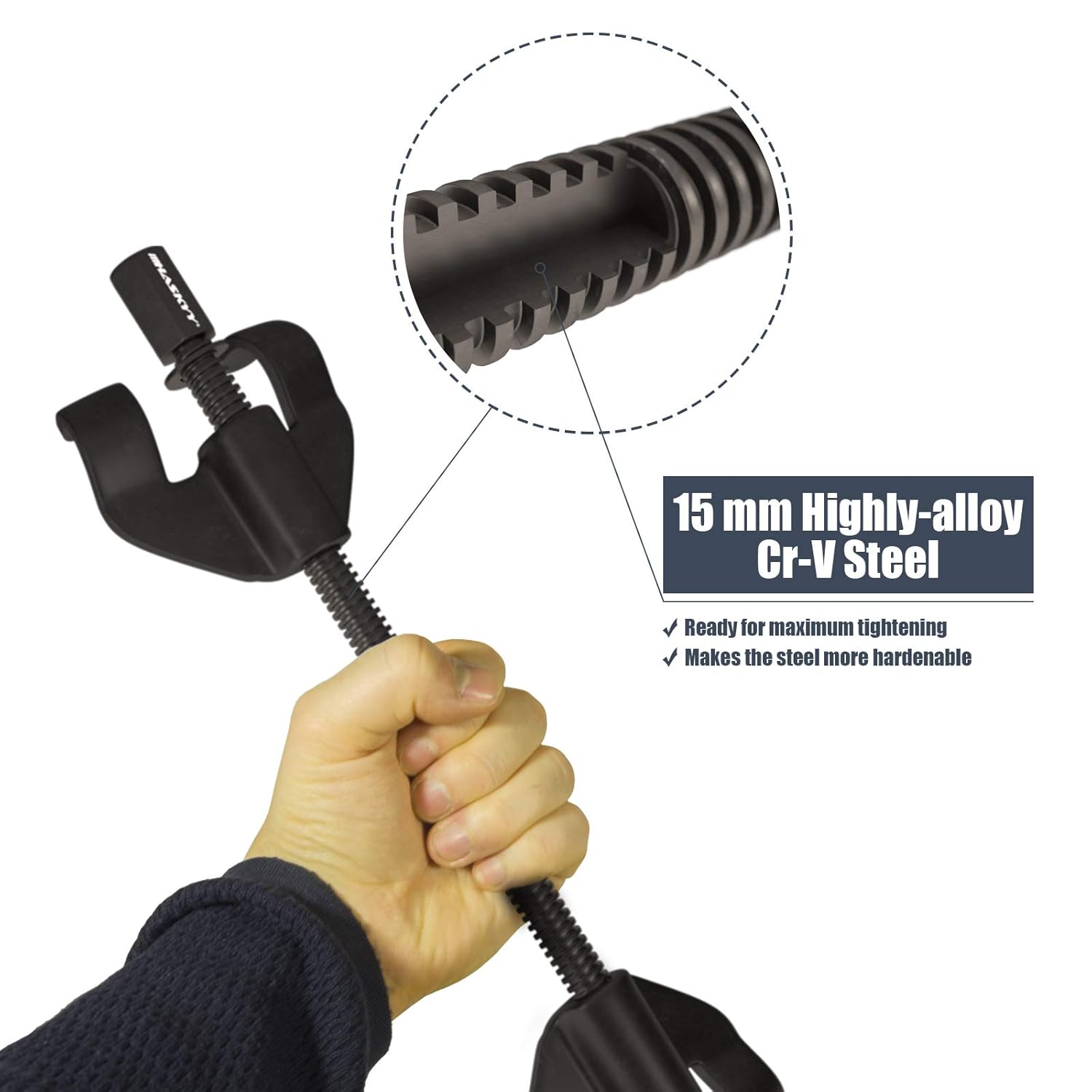 Flyelf Federspanner Set 2 Stück - 380mm Federkompressor Für Auto