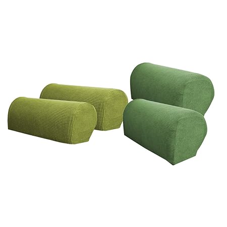 B Baosity 2 Paar Stretch Armlehnenbezug Armlehnenschutz Armlehnenschoner Sesselüberwurf für Sessel, Sofa und Couch