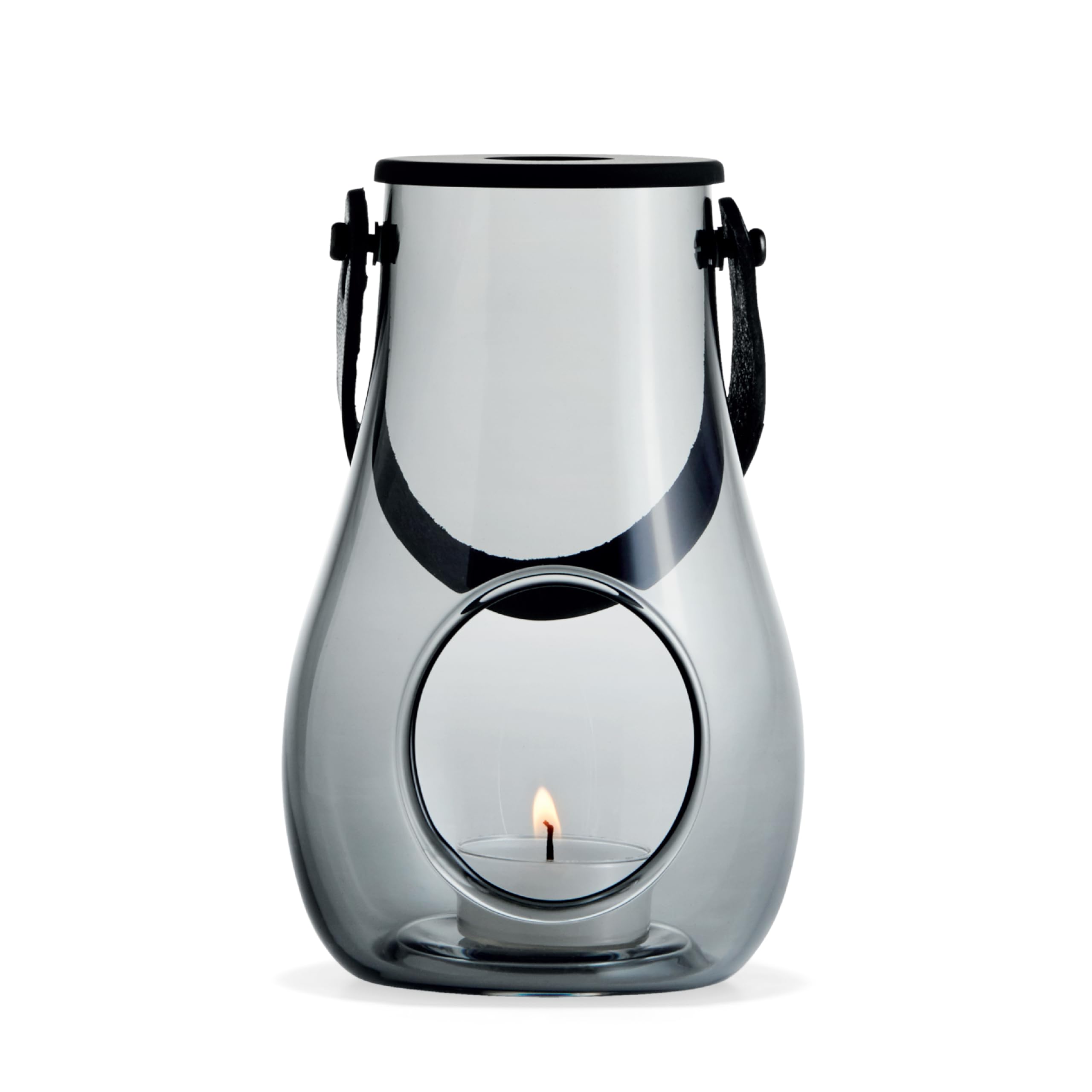 Holmegaard Candle Holder 13.2x13x17.6 Fumo