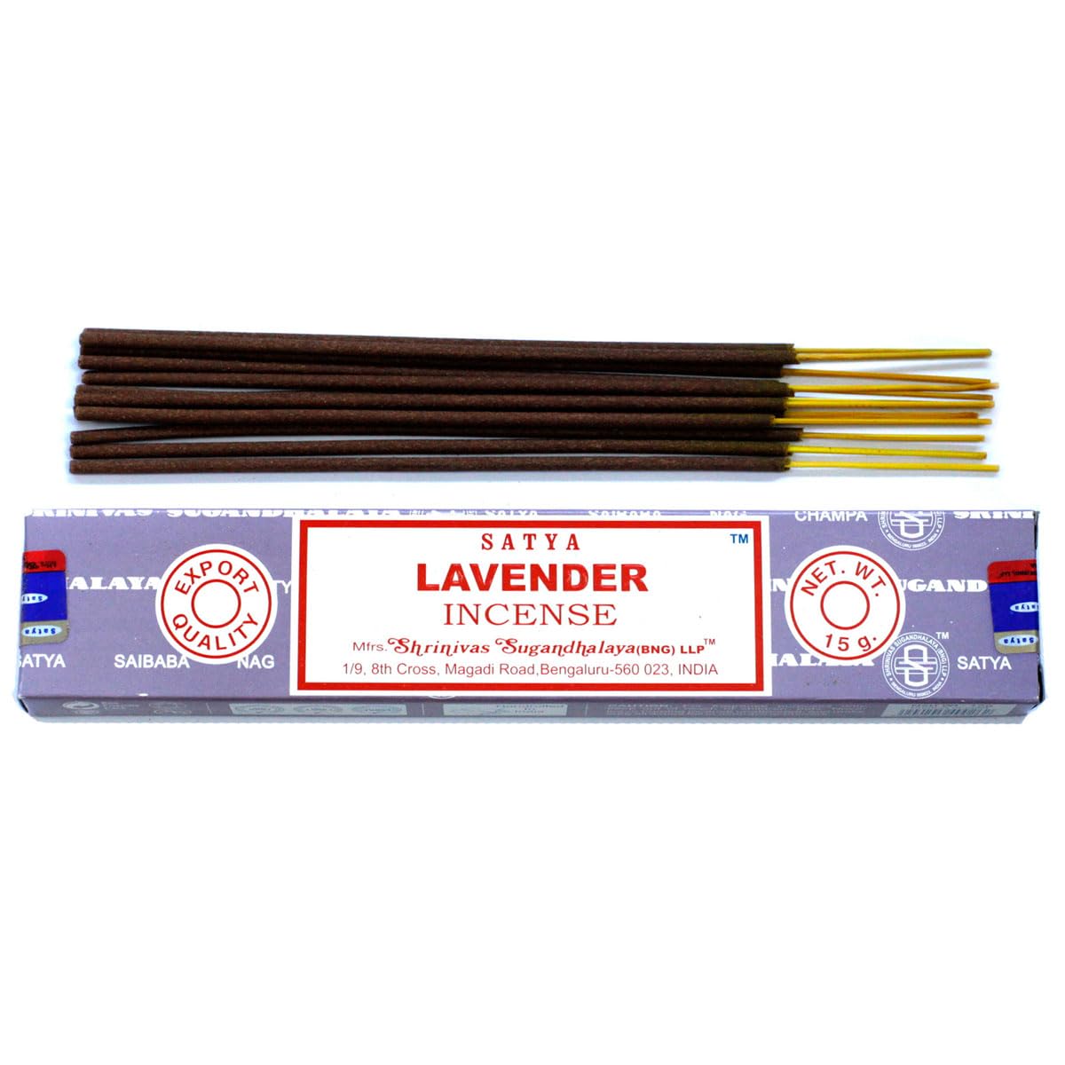 Photo 1 of Satya Incense Sticks 15g Lavender