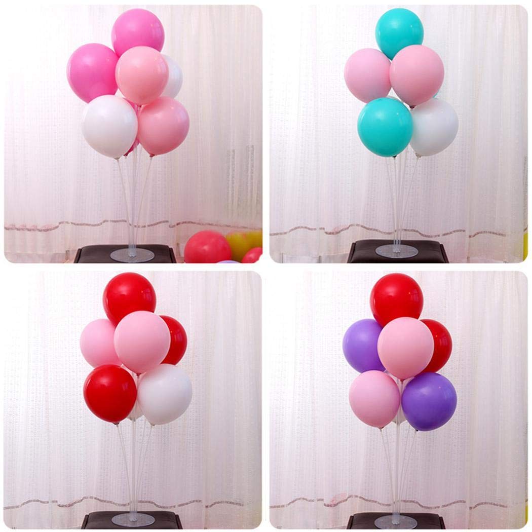 banlany Kids Birthday Party Wedding Balloon Stand Decoration Plastic Balloon Stick Balloon Stand