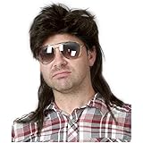 Kaneles Mullet Wigs for Men 70s 80s Costumes Mens