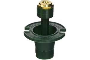 5-Pack Orbit 54029 Plastic Pop-Up Flush Head Sprinkler with Brass Quarter Pattern Spray Nozzle