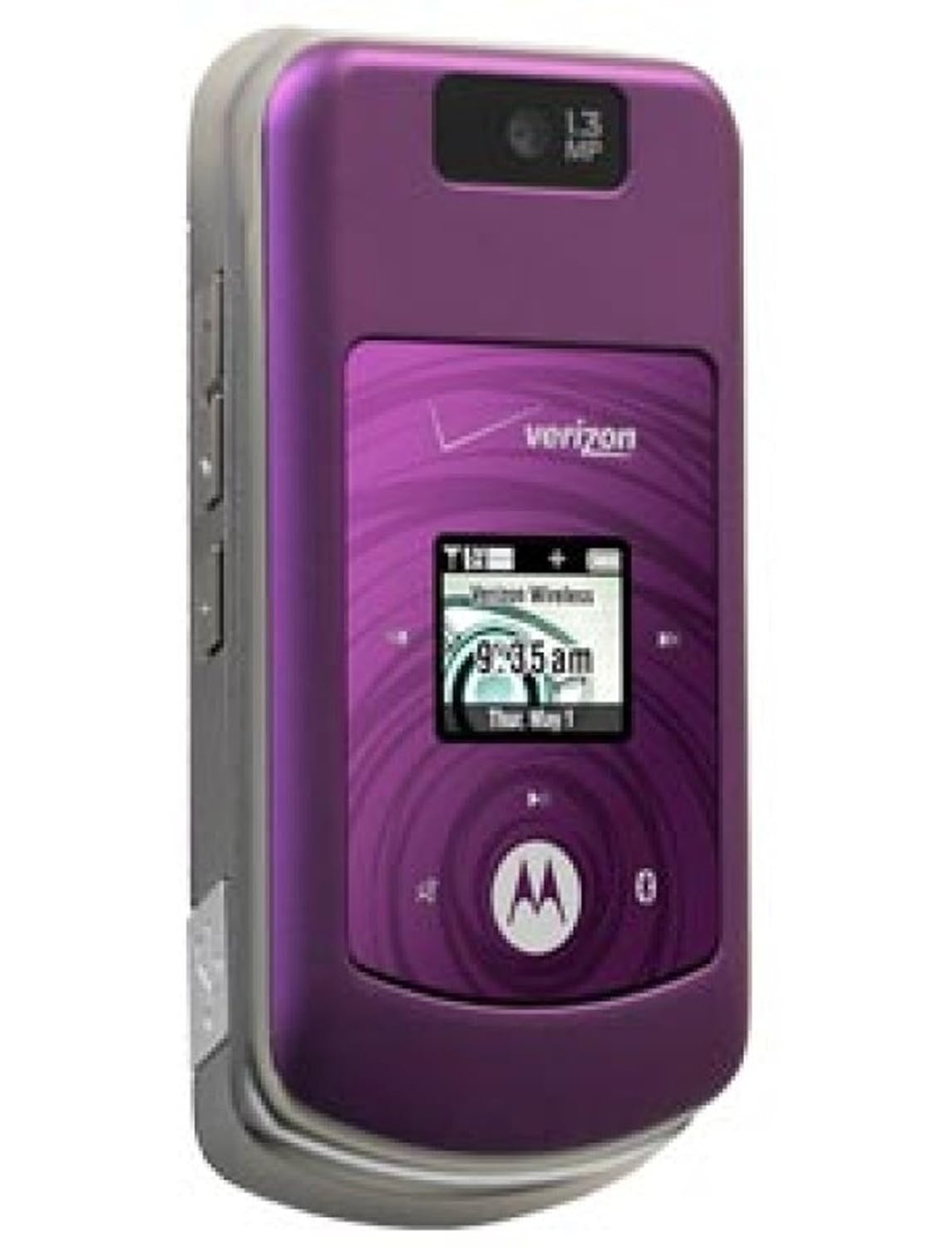 Amazon.com: Verizon (CDMA) - Motorola MOTO W755 CDMA 3G Camera Cell Phone -  Purple & Black: Cell Phones & Accessories