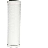 Pentair OMNIFilter CB1 Carbon Water Filter Replacement Cartridge, 10 Inch x 2.5" Under Sink Carbon Block, Reduces Chlorine Taste, Odor, Cryptosporidium and Giardia Cyst, NSF Certified, 0.5 Micron