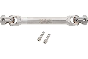 MEUS RACING Universal Driveshaft for SCX10 SCX10 II Wraith TRX4 1/10 RC Crawler Upgrades Parts, 96-143mm