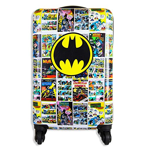 Fast Forward Batman Luggage for Boys, 20 Inches HardSided Tween